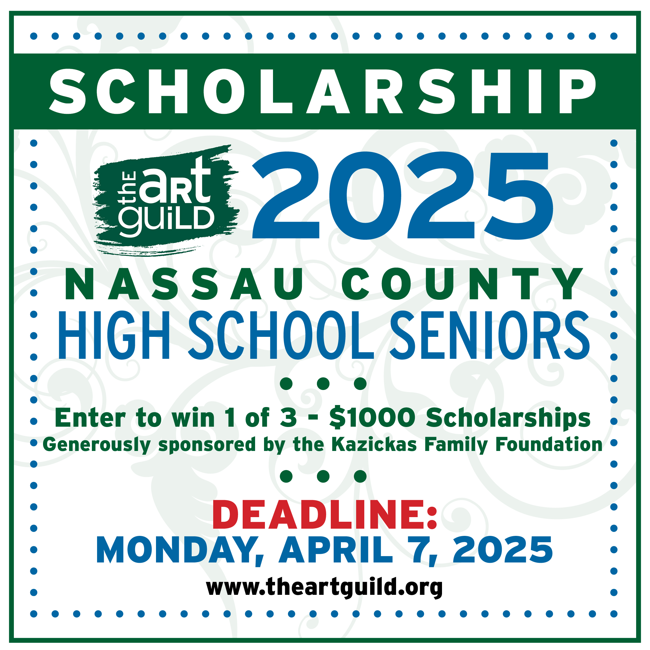 2025 Nassau County Scholarship