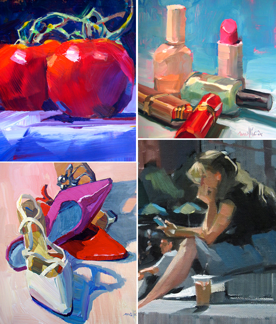 Fast, Loose & Bold Painting Workshop w/Patti Mollica – Feb 13 & 14, 2016